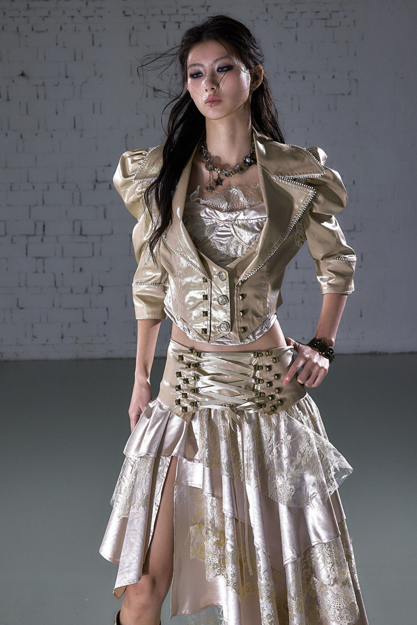 Punk-Night-Lederjacke