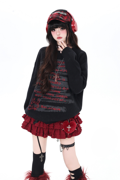 Sweet Cool Logo Loose Top