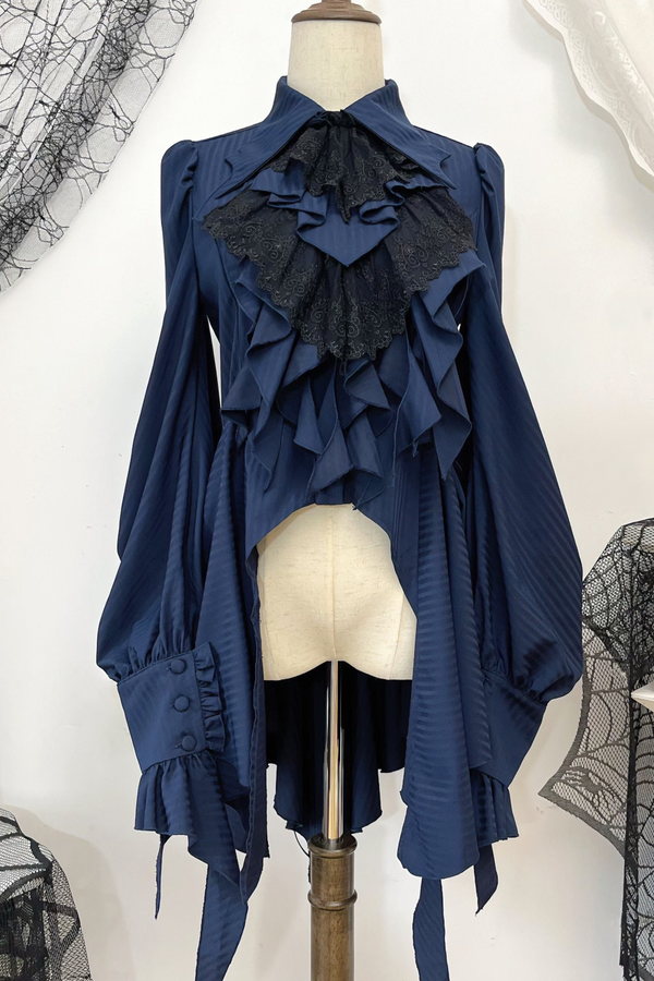 プリンスロリータブラウス+フリルネクタイ