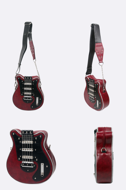 Rock Punk Guitar Crossbody Bag