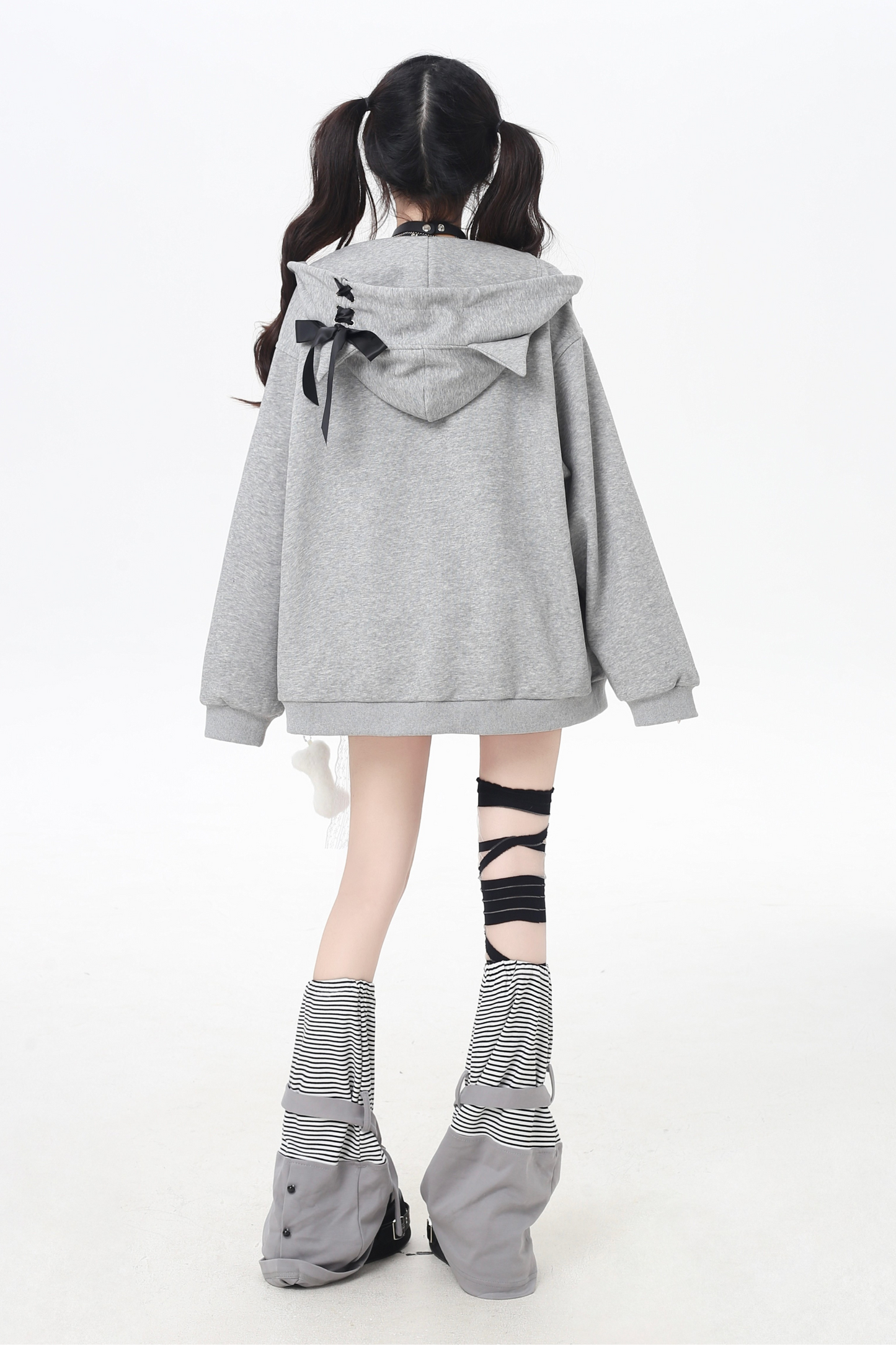 Cat Ear Hood Loose Sweatshirt Hoodie