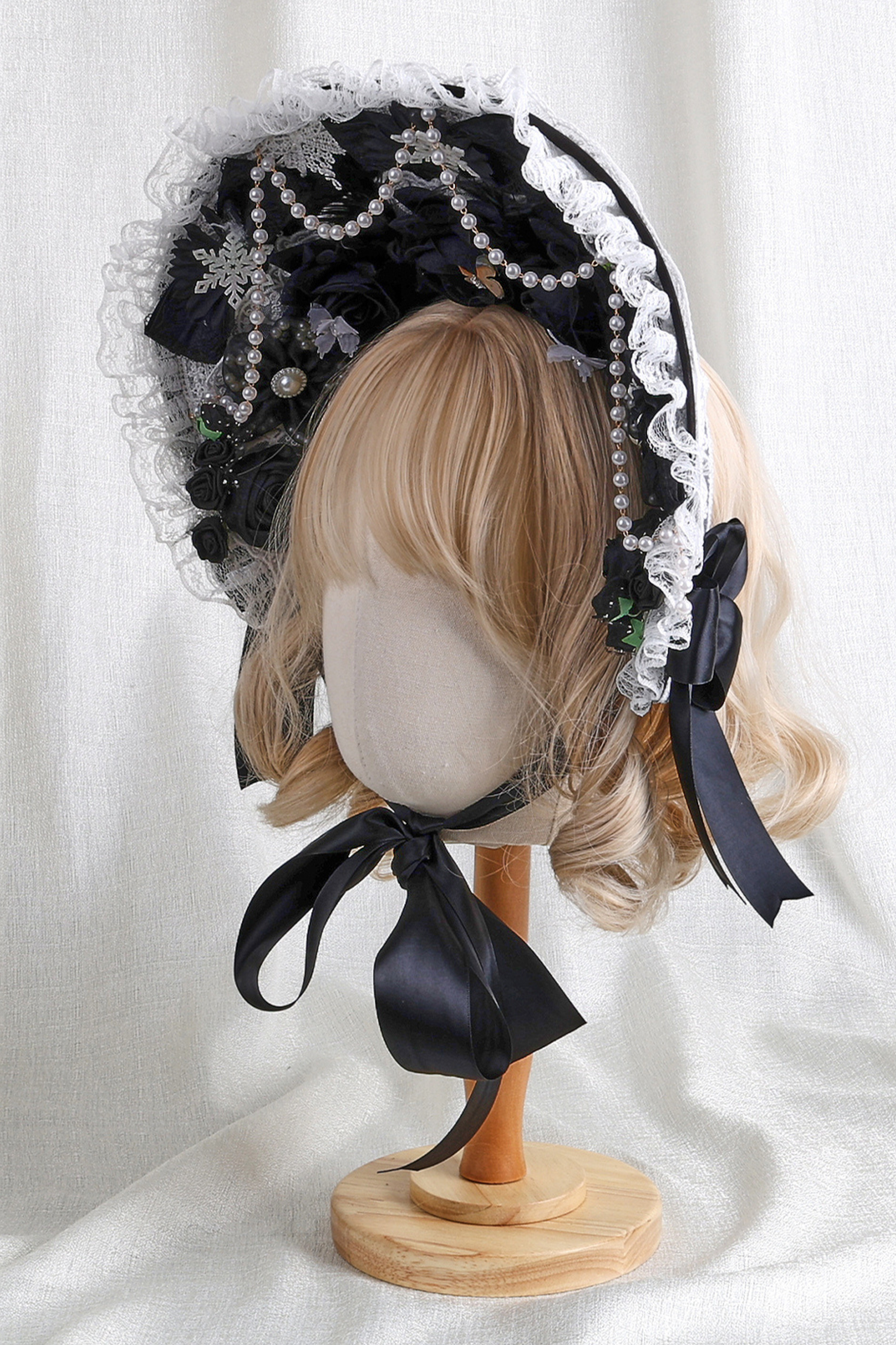 プリンセスティーパーティーロリータボンネット