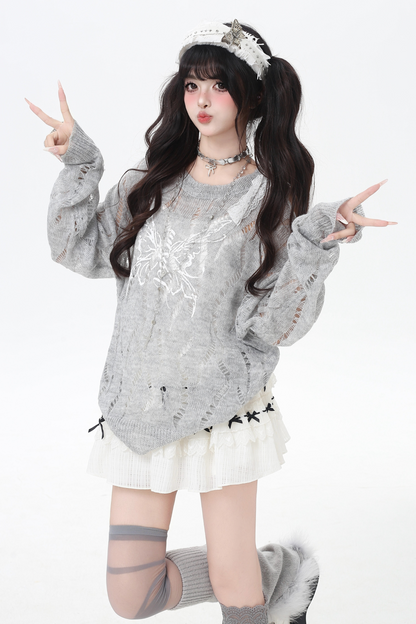 レースストラップオフショルダートップス