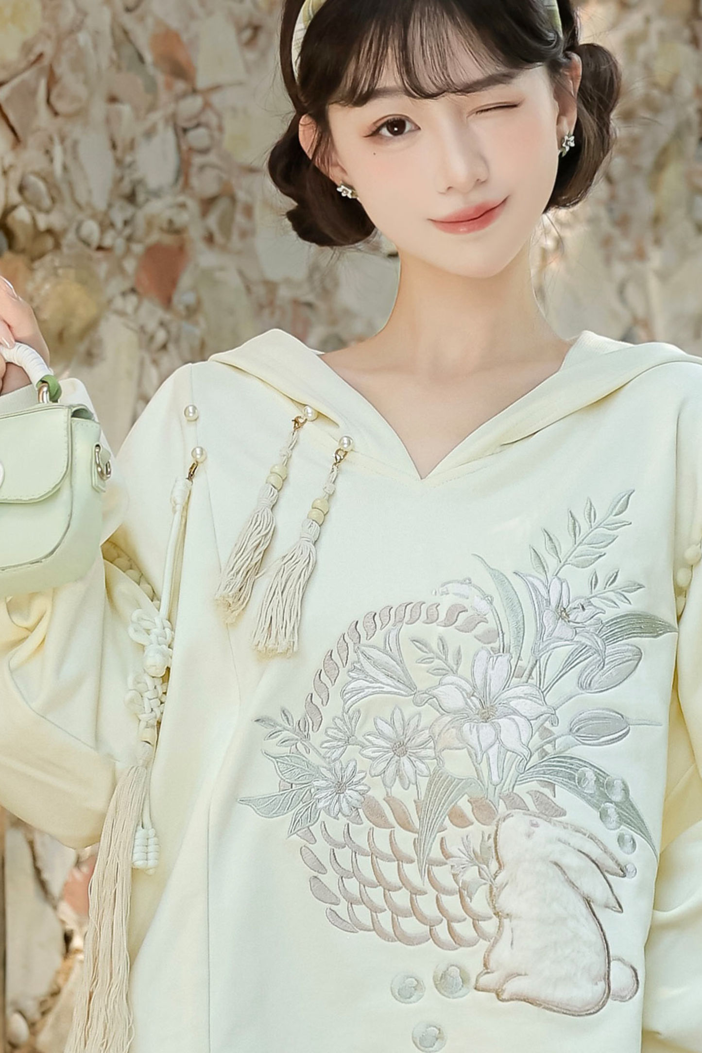 China Sweatshirt + Half Skirt