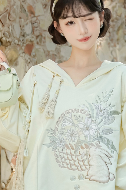 China Sweatshirt + Half Skirt