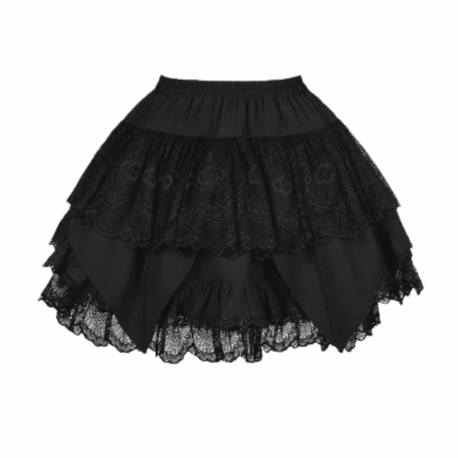 [Deadline for reservations: November 19] Camilla Spiderweb Bat Gothic Dark Skirt + Shorts