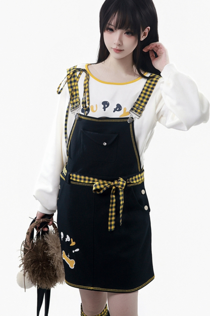 パピーフリーススウェット+フードパーカー+パンツ+スカート+レッグカバー