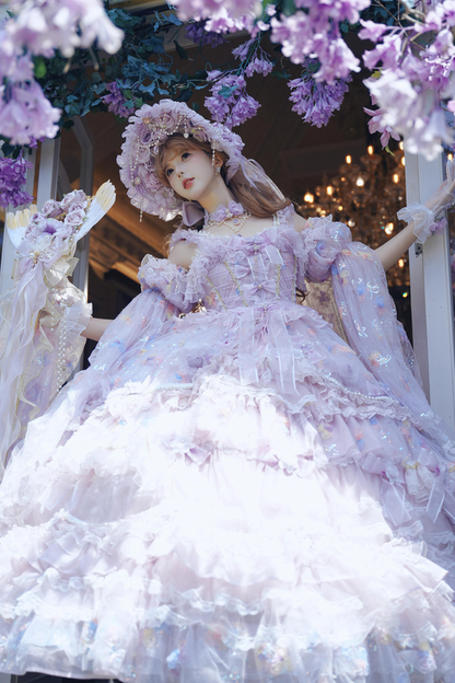 ゴージャスプリンセスロリータドレス