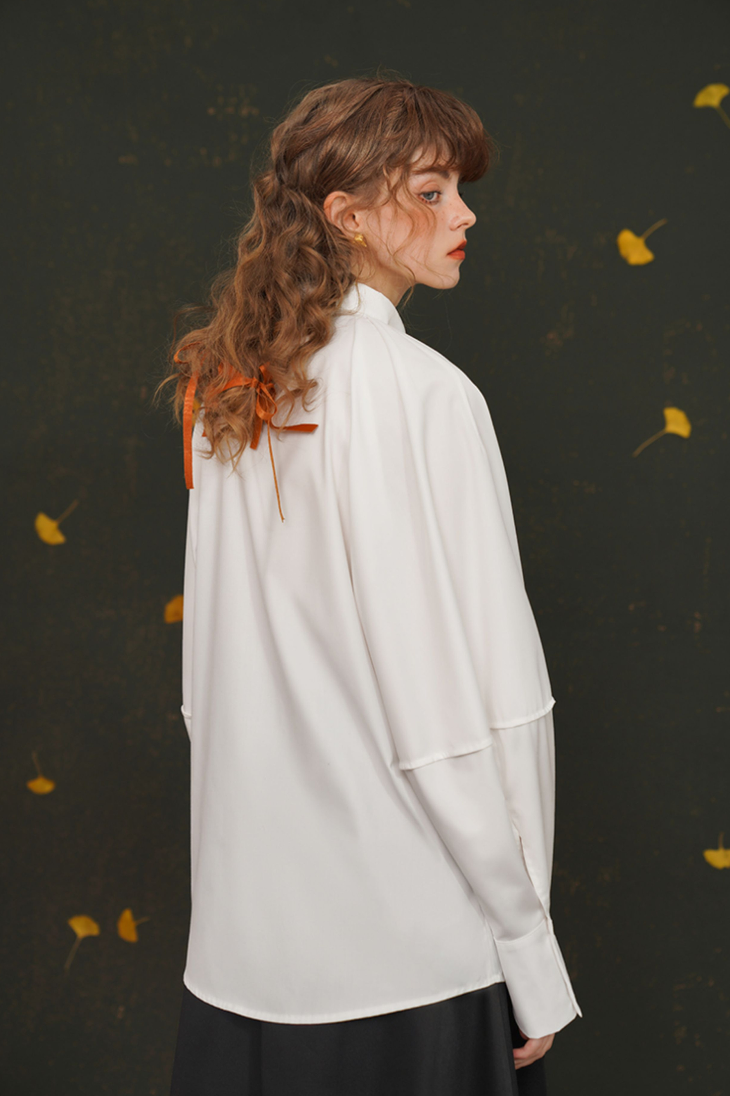 レトロラタンスリーブシャツ