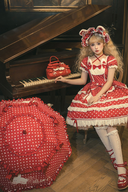 Ribbon Bunny Lolita Umbrella