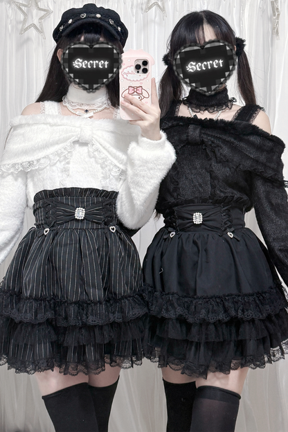 レースリボンスカート