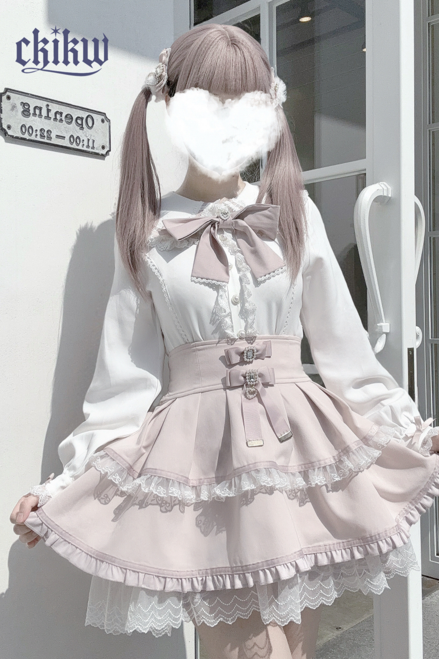 うさ耳カラーシャツ