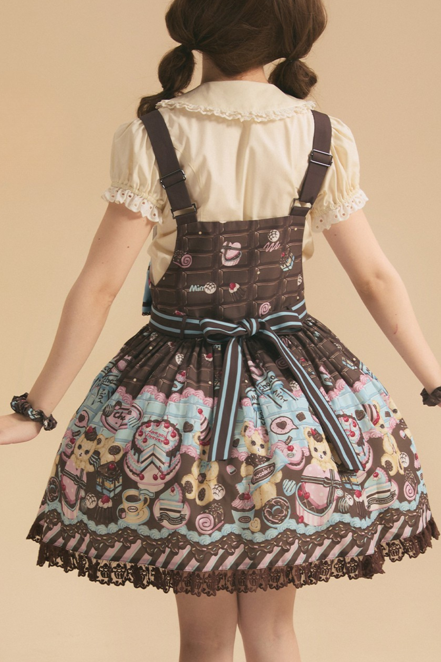 Dream Chocolate Bear Lolita Dress