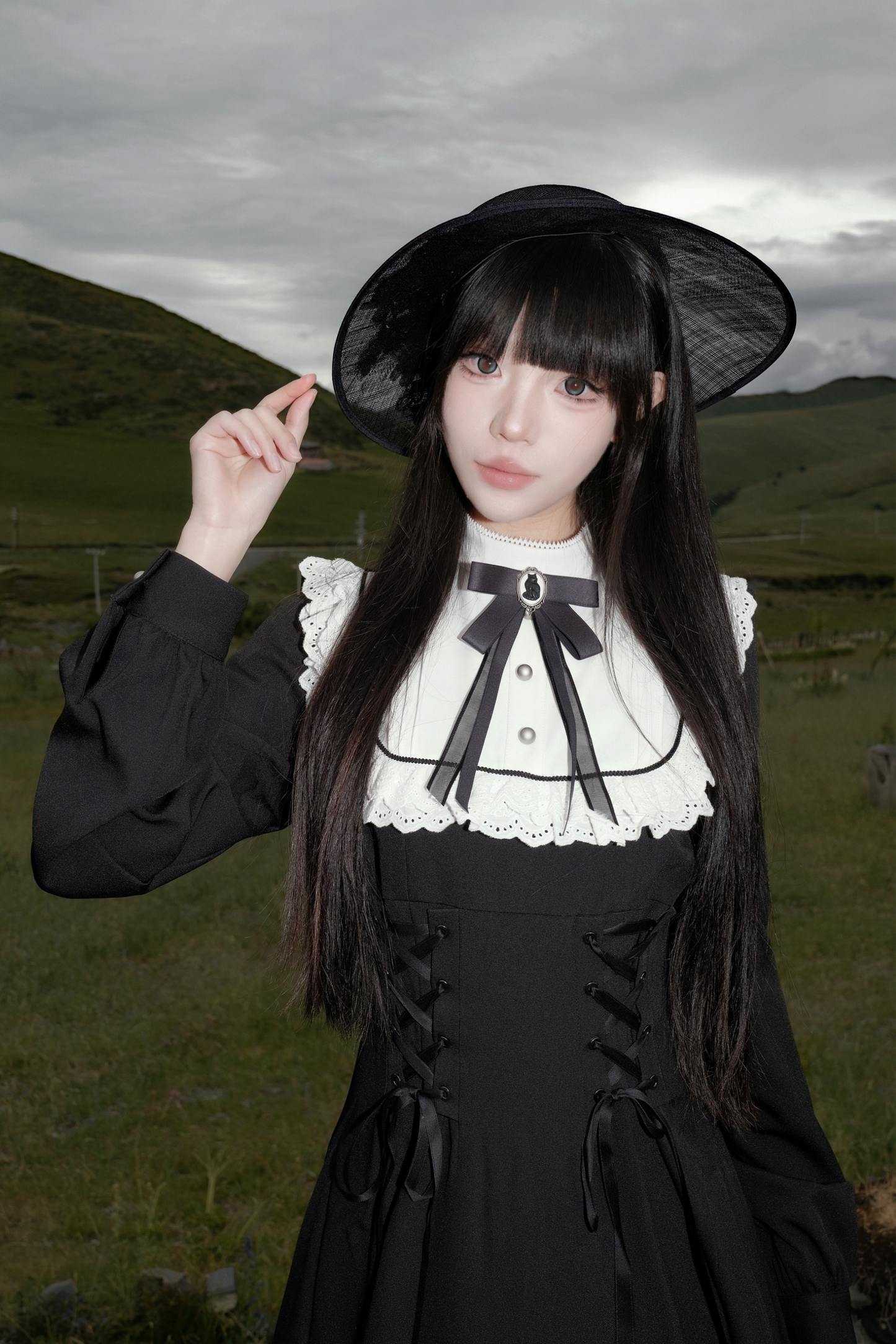 フランスレトロガールドレス