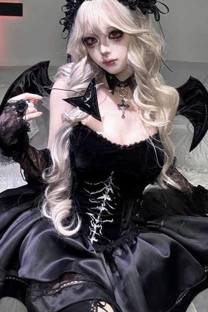 ダークガールラブキュアバンドゥ+ショートスカート