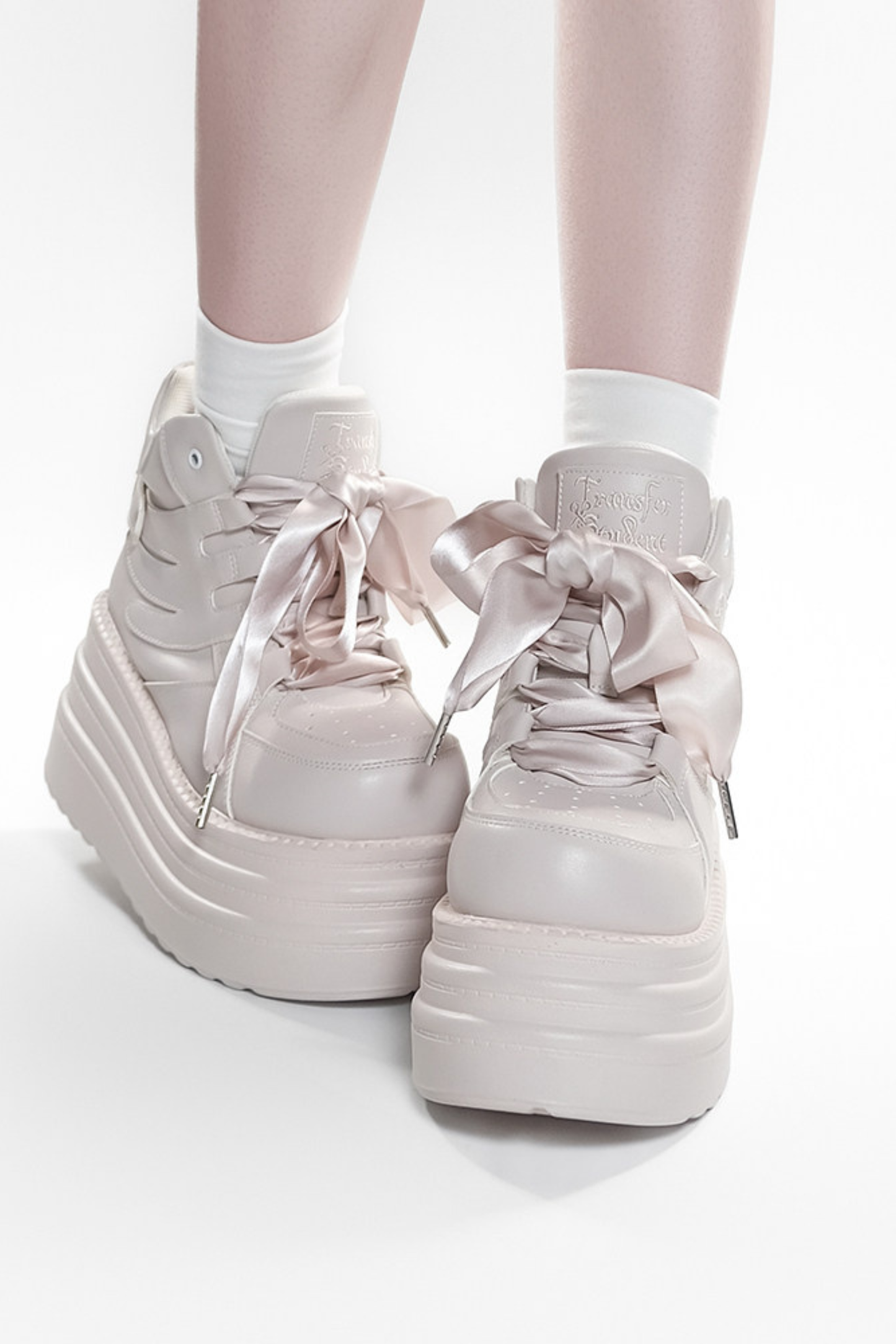 Wing-Shaped Platform Shoes