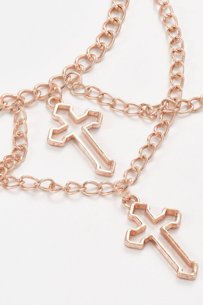 ゴシッククロスチョーカーネックレス