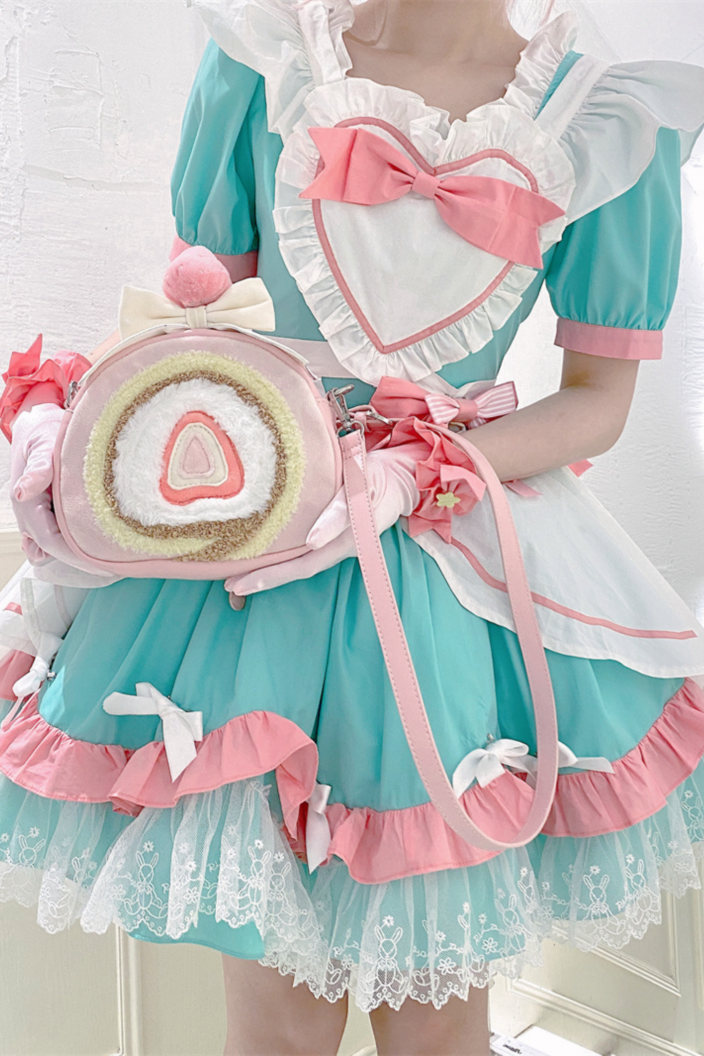 ストロベリーケーキロールバッグ ゴラムバザールバッグ