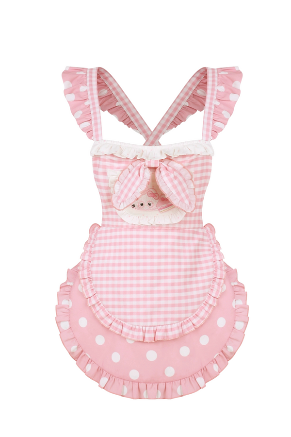 Sweet Dreams Chef Tops + Ribbon Maid Apron + Skirt