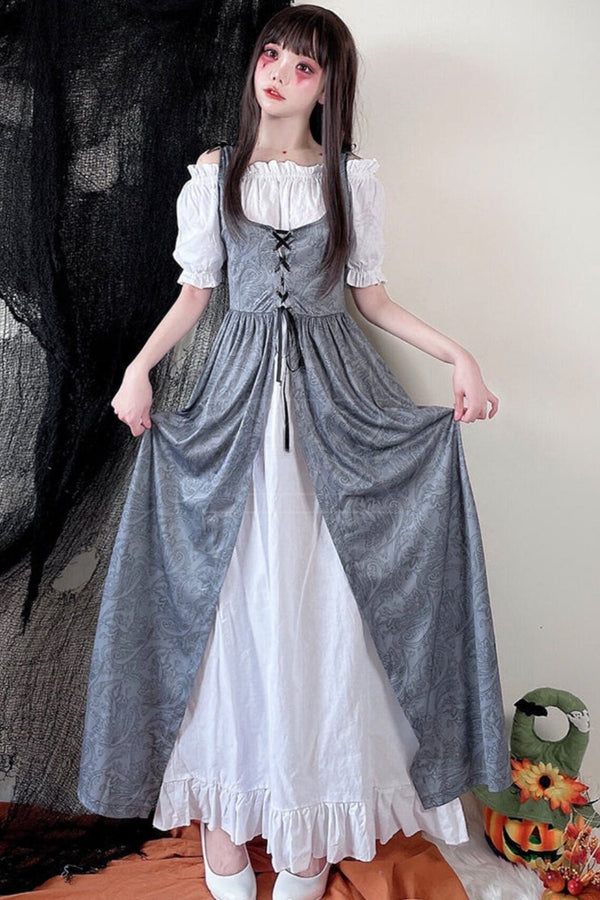 Pastoral Court Maid Costume Set