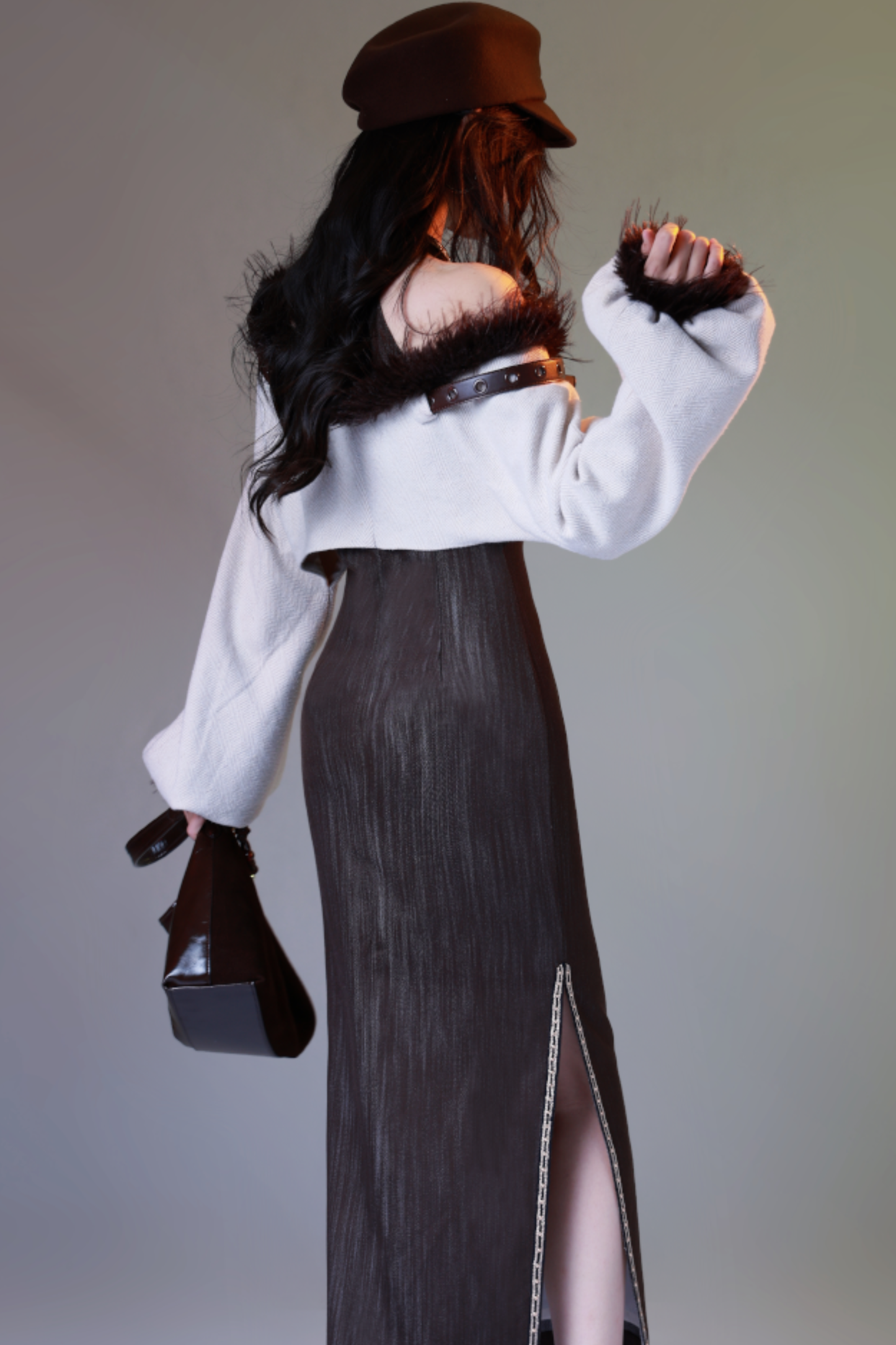 Mode Faux Two Dresses