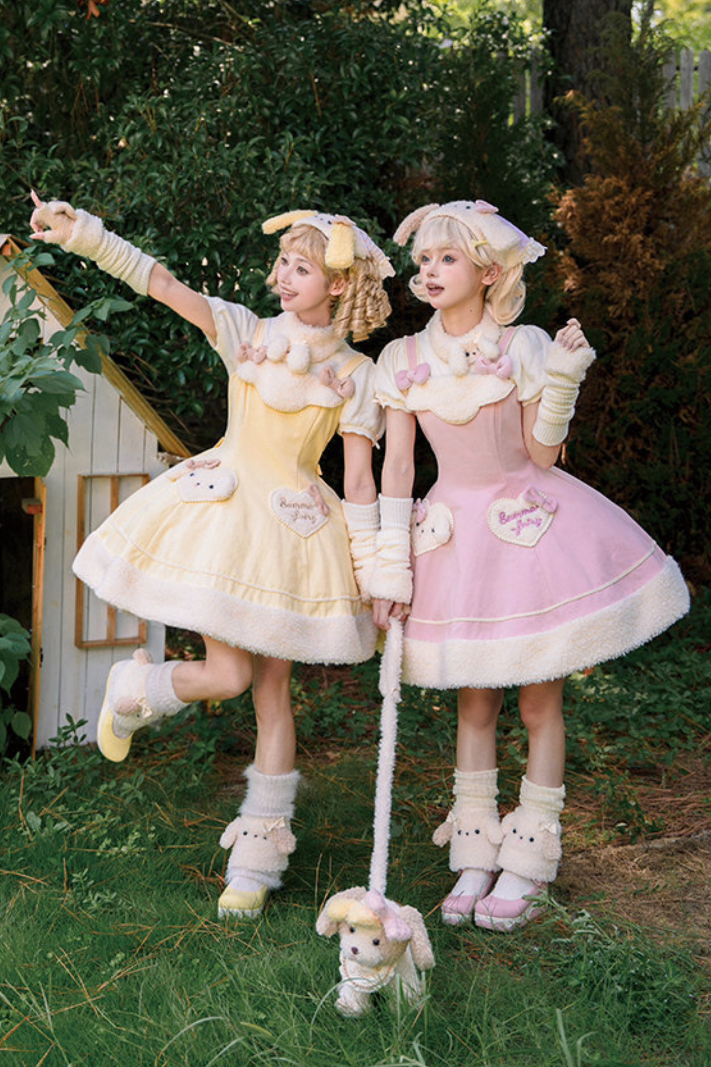 Ribbon Cut-Out Lolita Dress