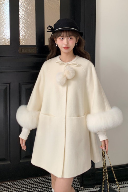 スイートフォックスファーカフコート