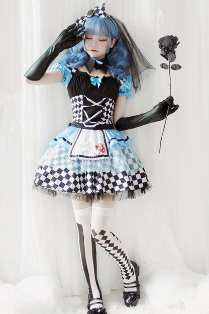 Alice Lolita Cosplay Costume Set