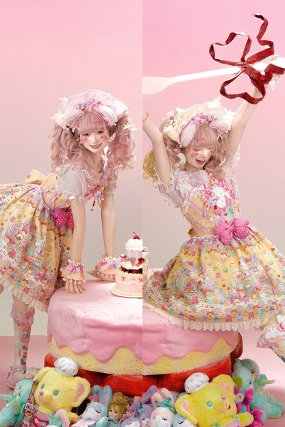 スウィートハートキャンディサスペンダースカート+ジャンパースカート