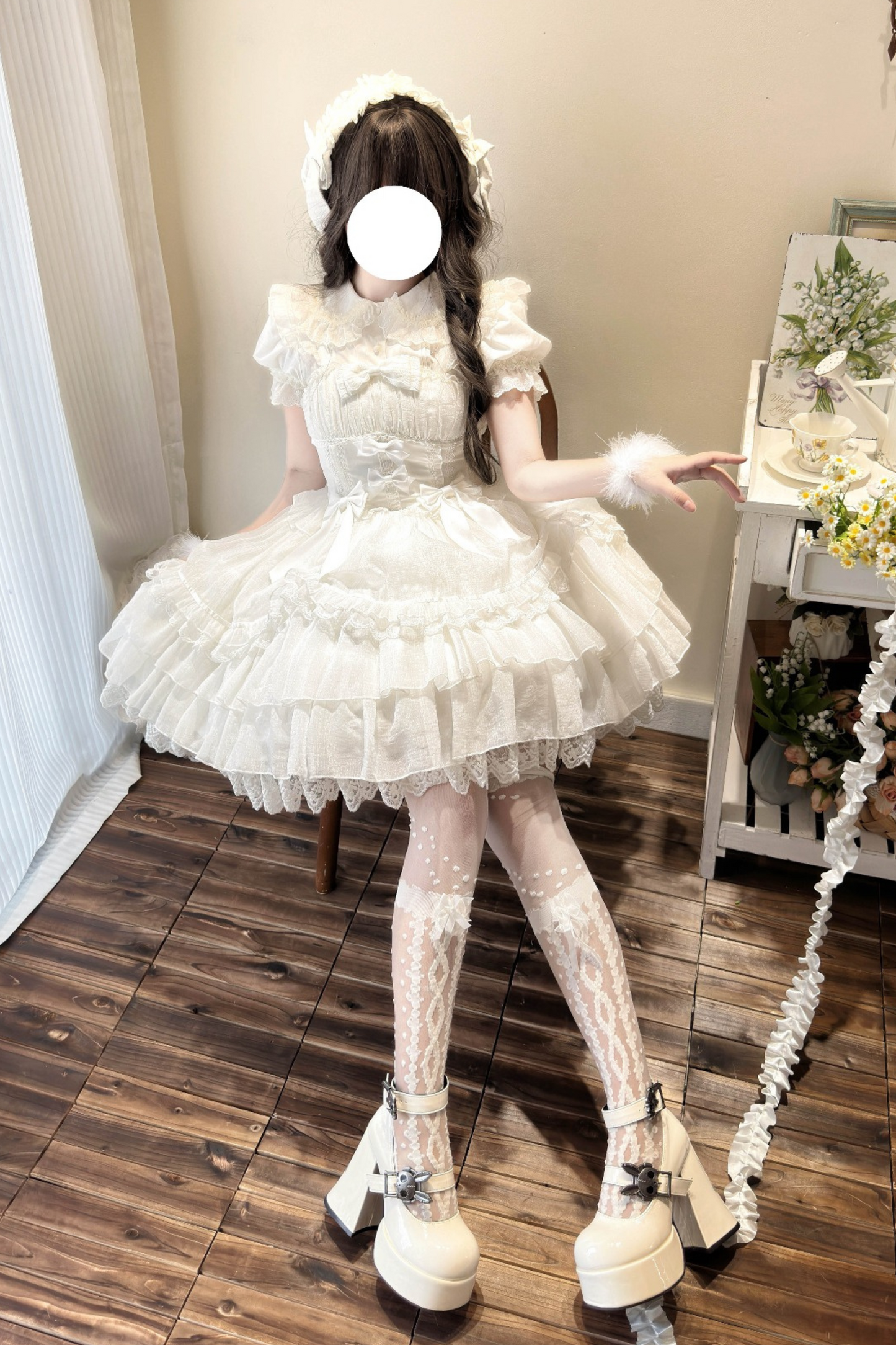 [Reservations] Tiered Frilled Lolita Dress
