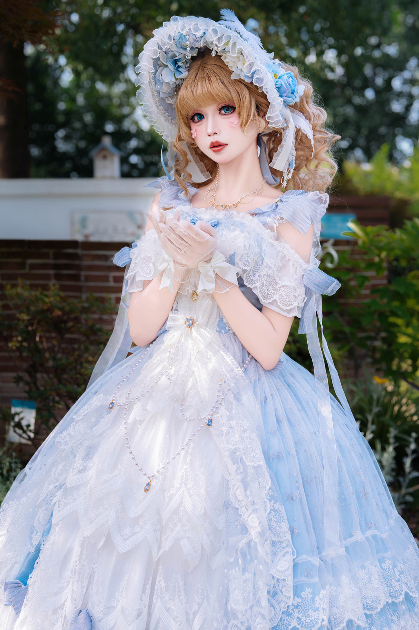 アイスグラスイリュージョンロリータドレス