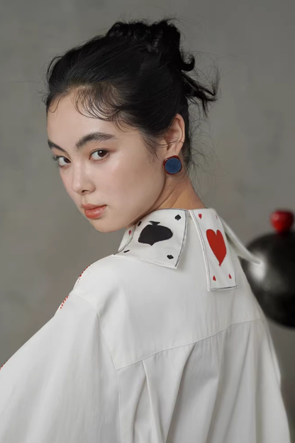 トランプファンタジーカラーブラウス