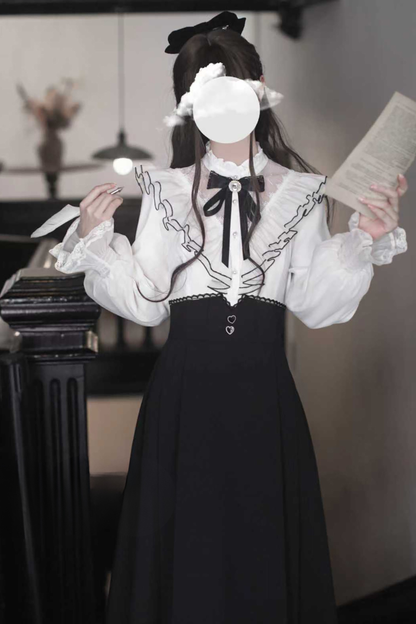 Elegant Sweet Frilled Dress