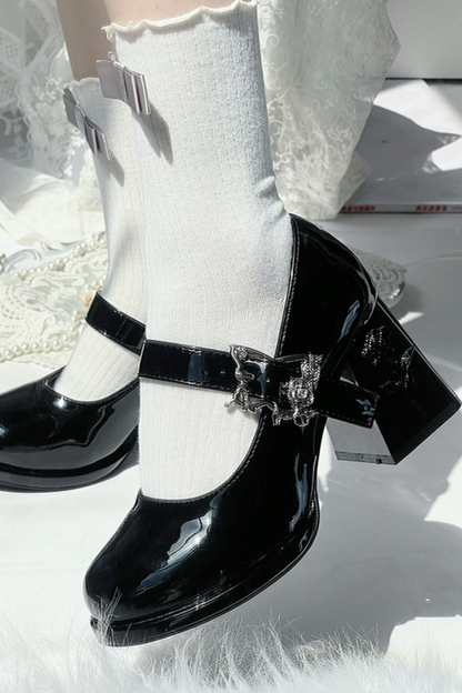 Floating Dreamland Platform Block Heels