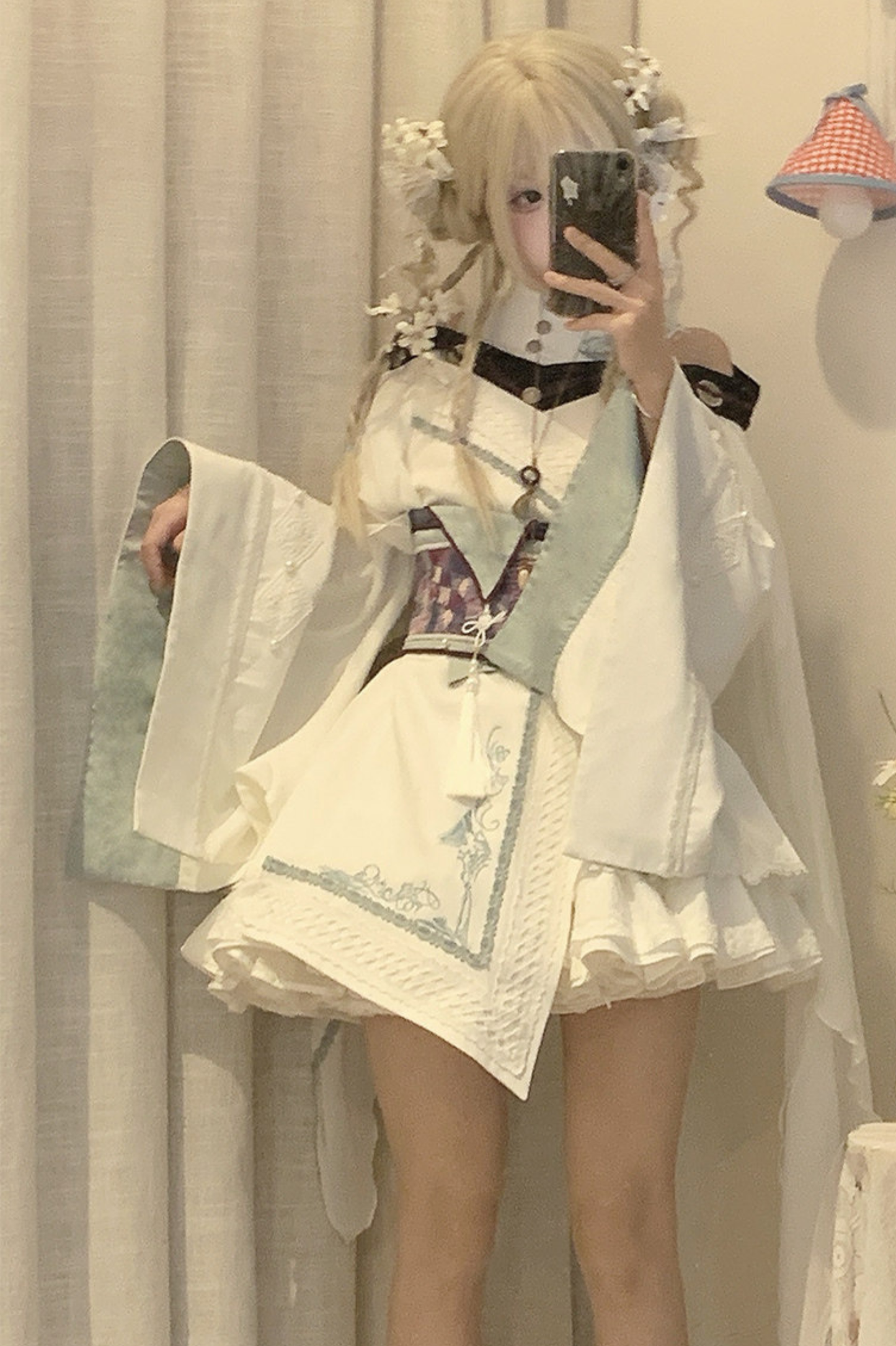 Dragon's Breath Lolita Dress + Corset + Fake Collar