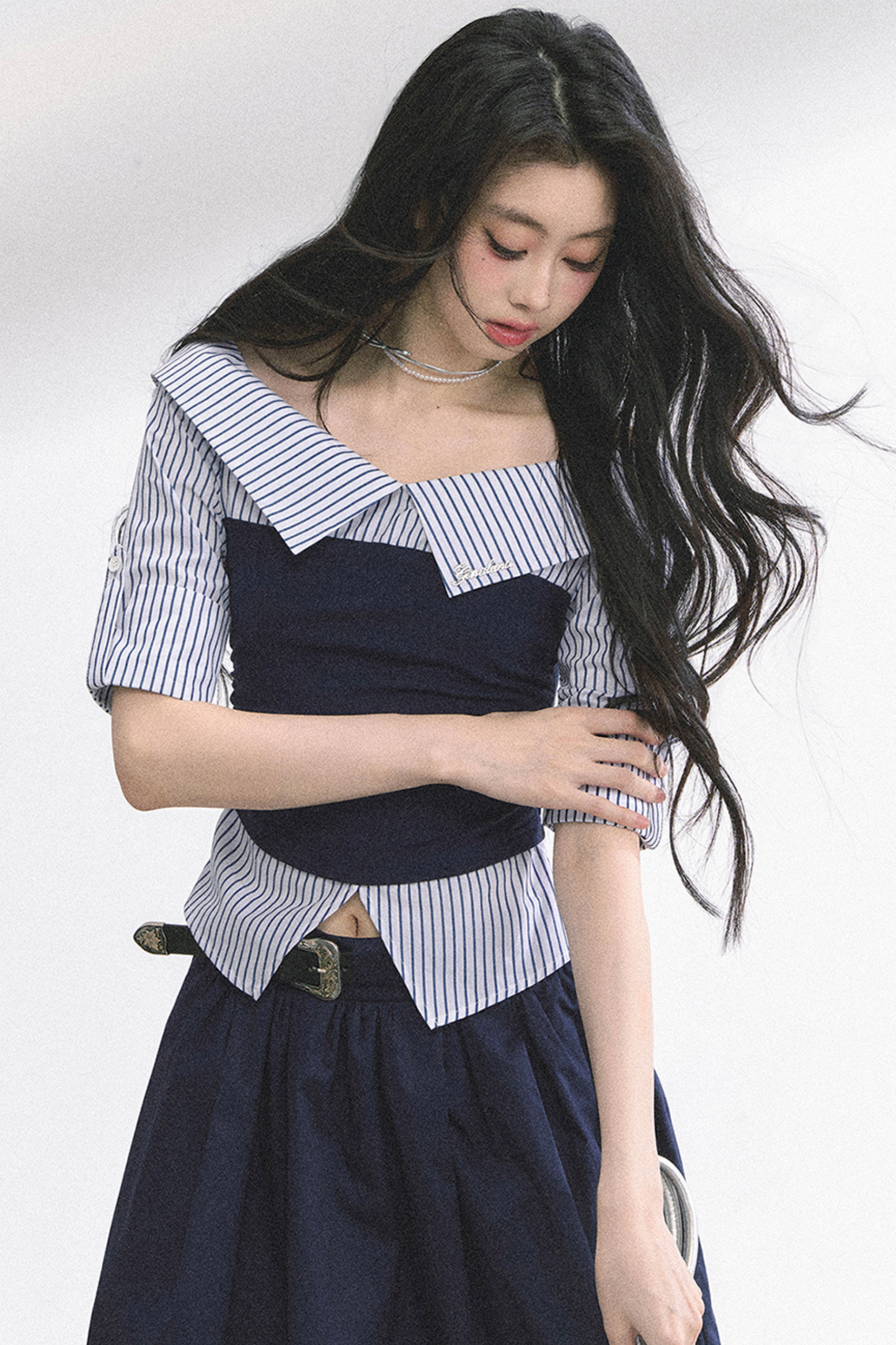 French American Stripe Tops