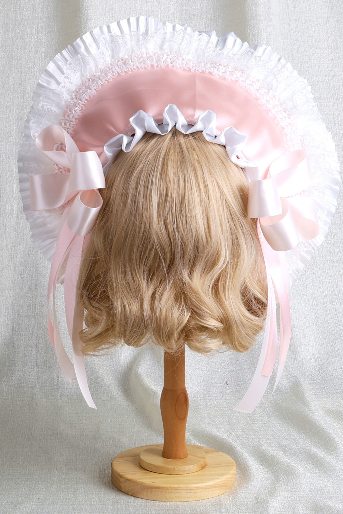 Baby feather doll Lolita flat hat + hood