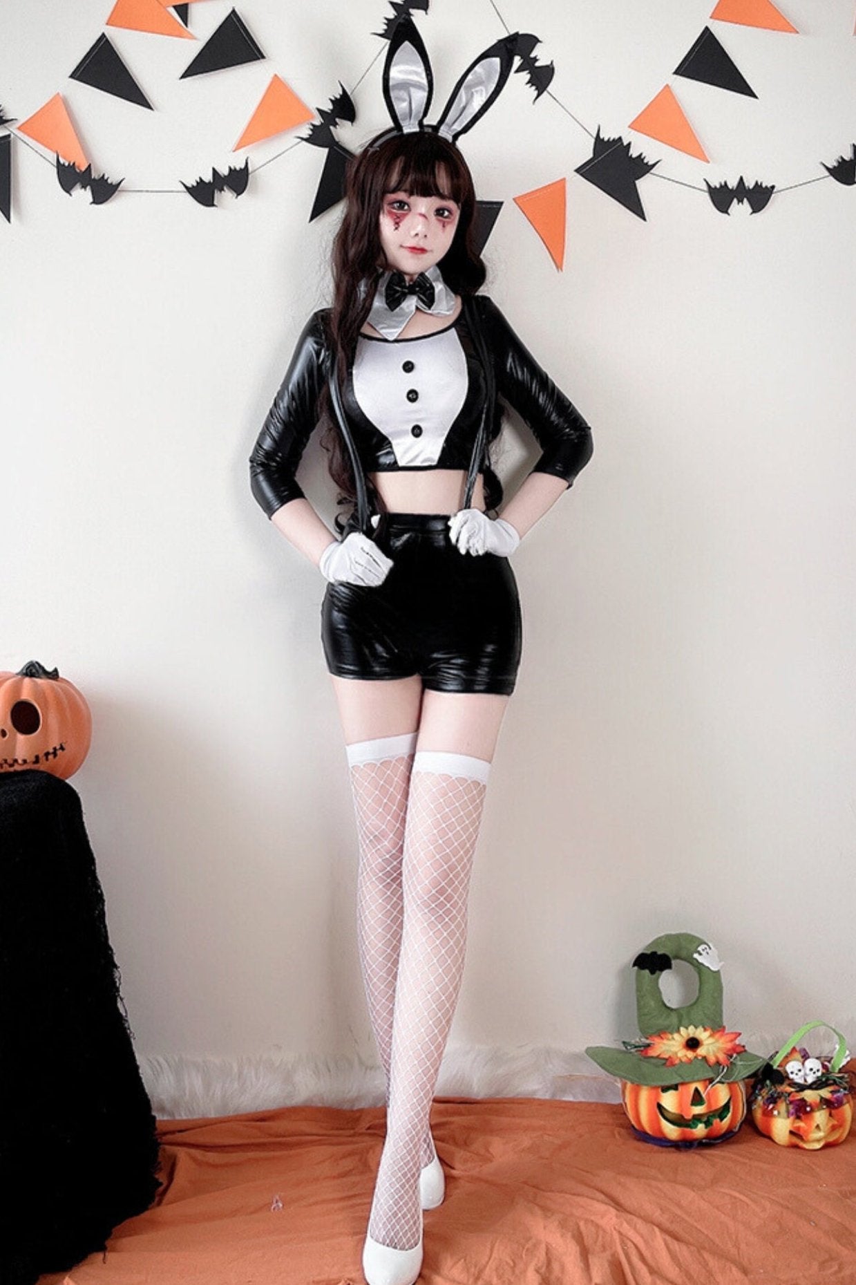 Bunny Girl Tight Suit Cosplay Set