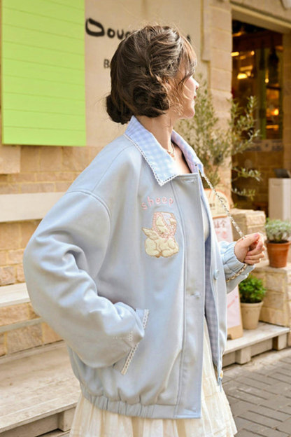 Chaqueta de patchwork a cuadros