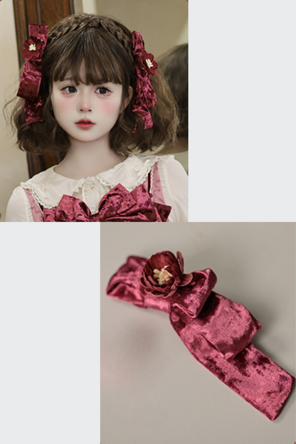 Rabbit Flower Series Doll Cute Dress + Suspender Dress