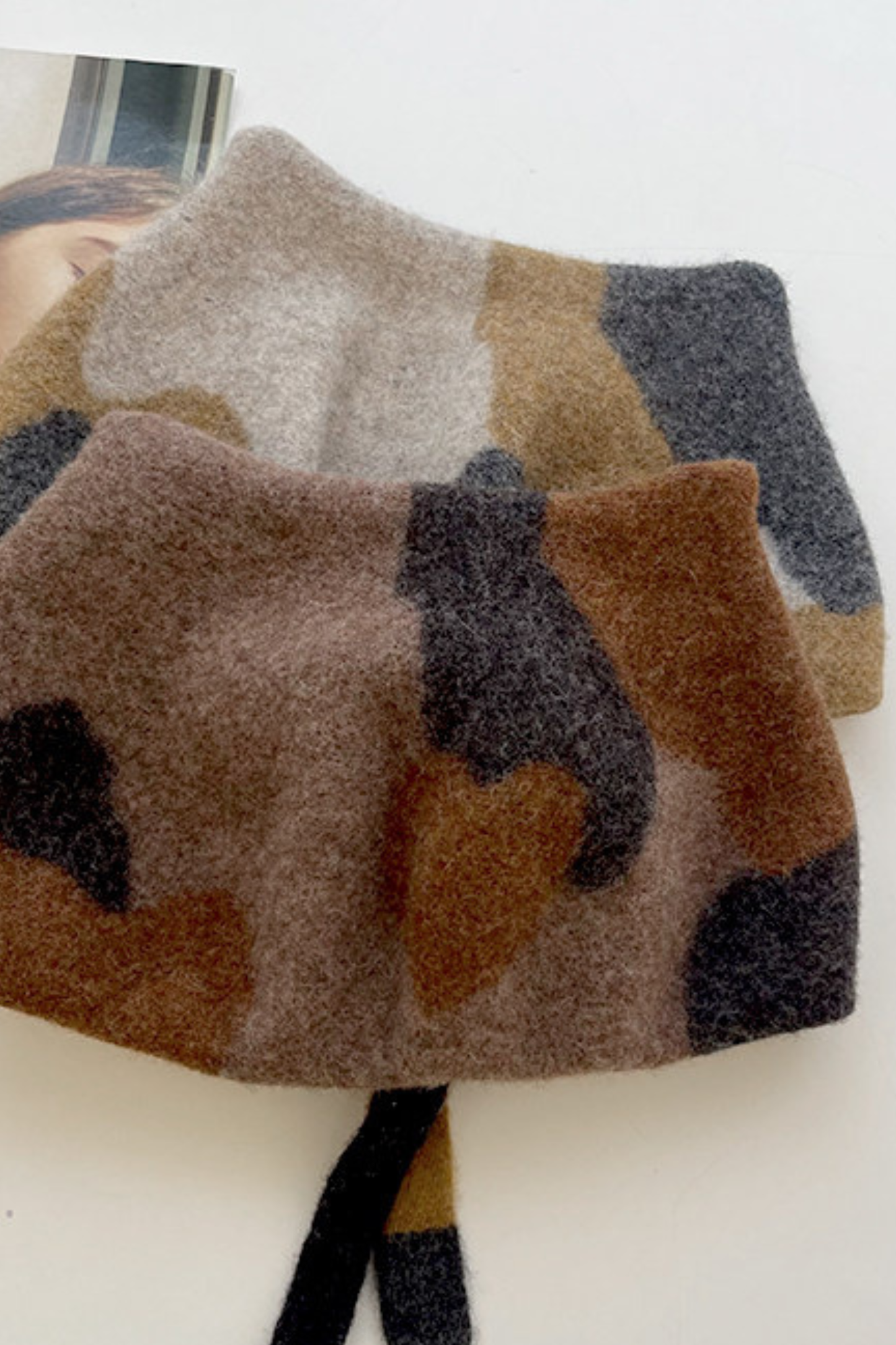 Designer Woolen Cat Ears Beret