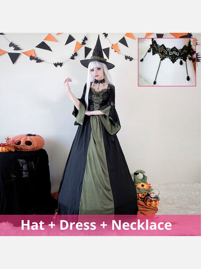 Magician Robe Witch Cosplay Dress