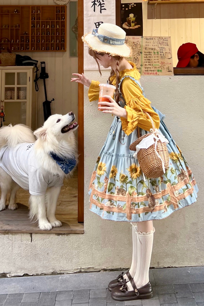 ひまわりドロップロリータセット