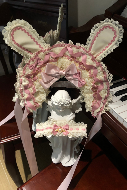 Magical Girl Lolita Dress + Bonnet + Pendant + Sleeves