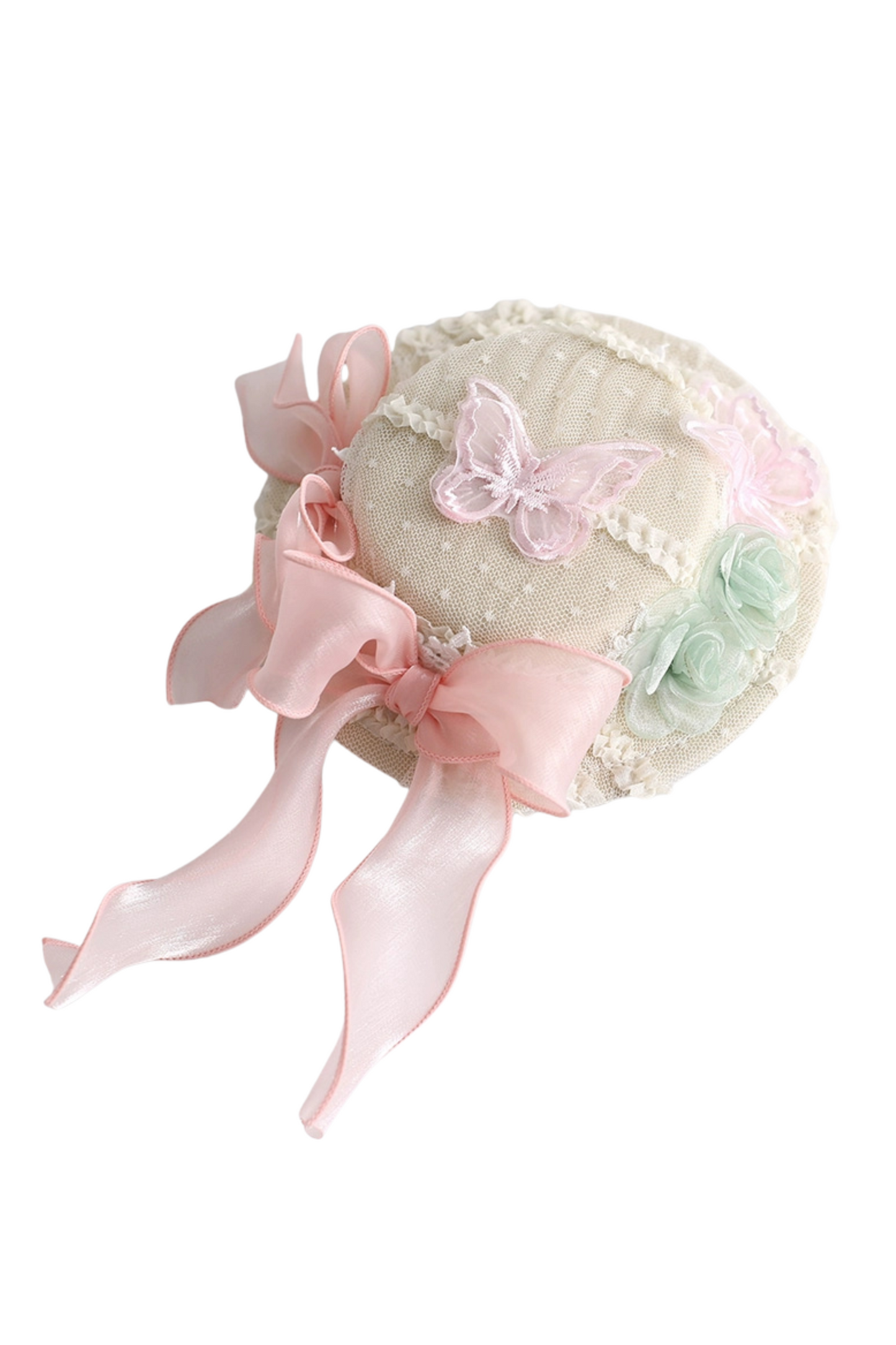 バタフライリボンシルクハット