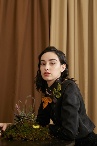 リーフベリーカラーシャツ