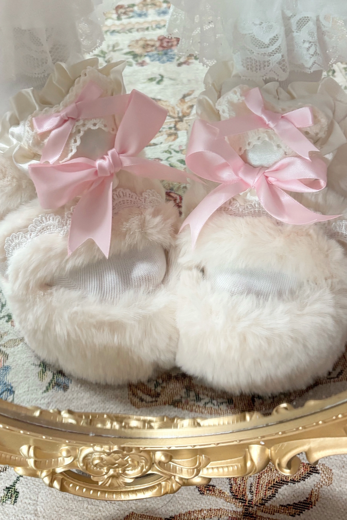 バニーファーロリータスリッパ