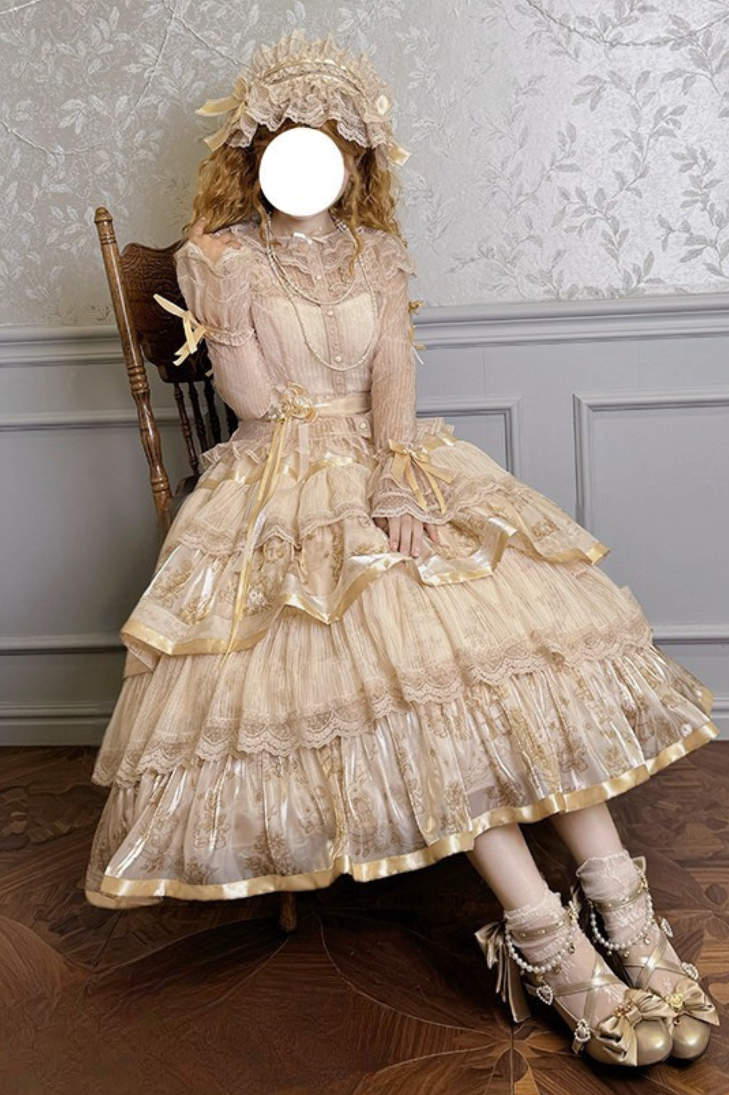 [Pre-order Deadline: April 3] Fantasy Tiered Lolita Skirt