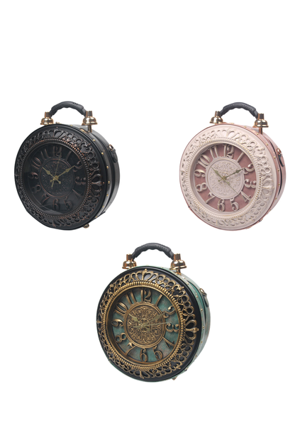 American Retro Clock Handbag