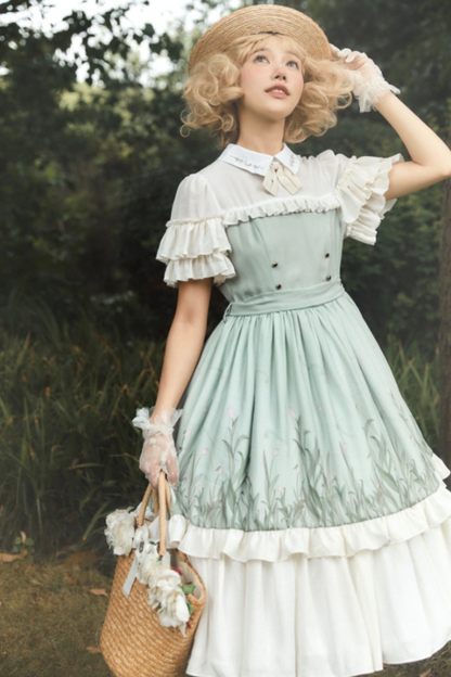 Retro Girly Elegance Dress